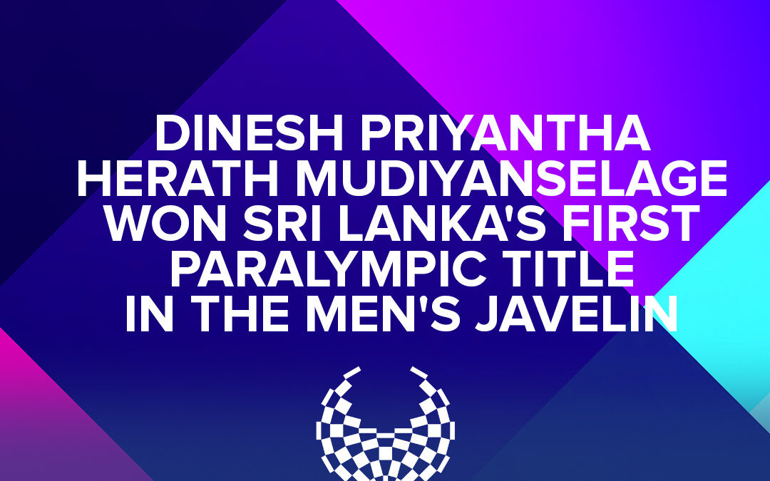 Sri Lanka’s maiden gold in Paralympics
