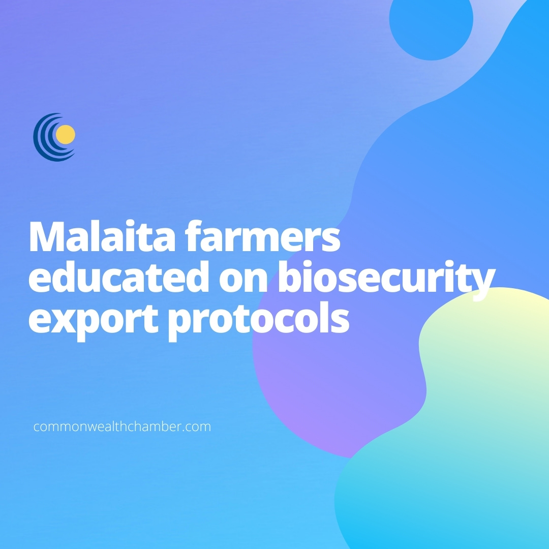 Malaita farmers educated on Biosecurity export protocols