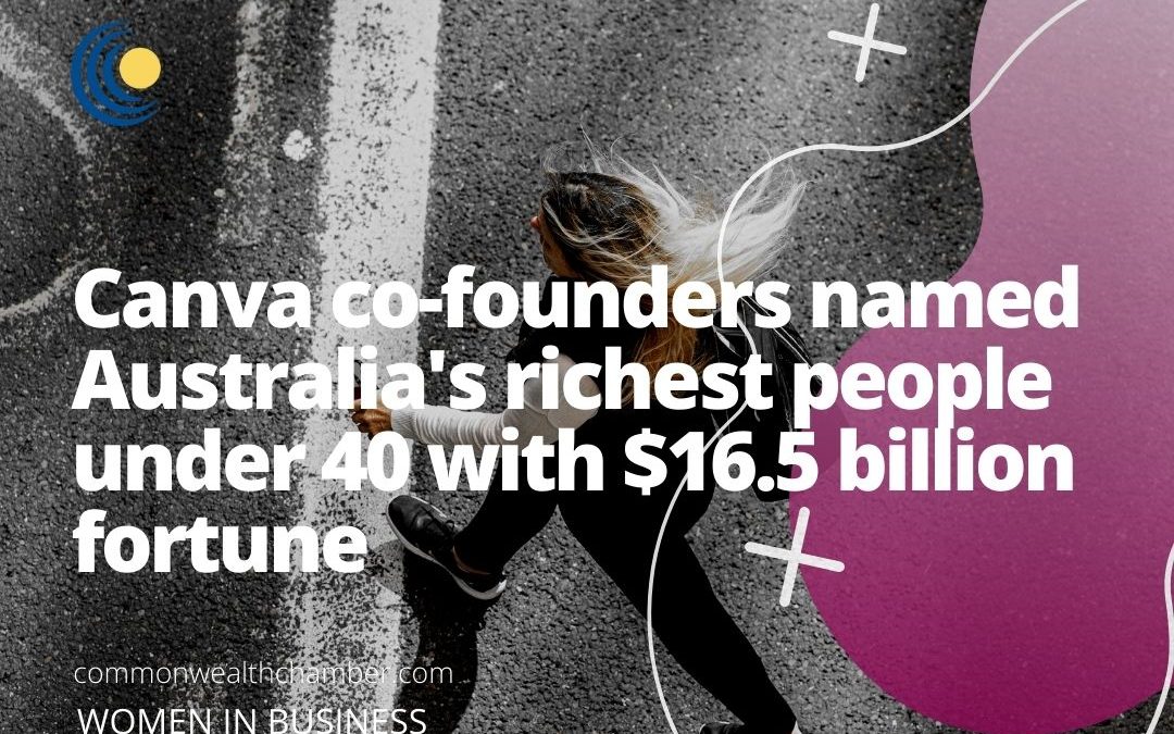 Canva co-founders named Australia’s richest people under 40 with $16.5 billion fortune