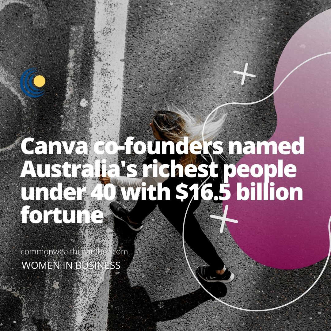Canva co-founders named Australia’s richest people under 40 with $16.5 billion fortune