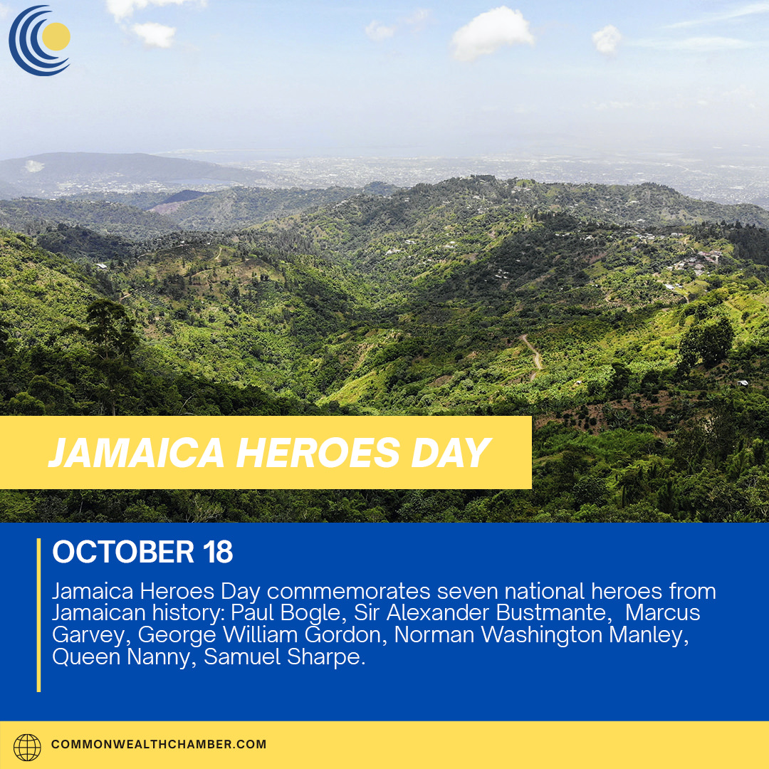 Jamaica heroes day Commonwealth Chamber of Commerce
