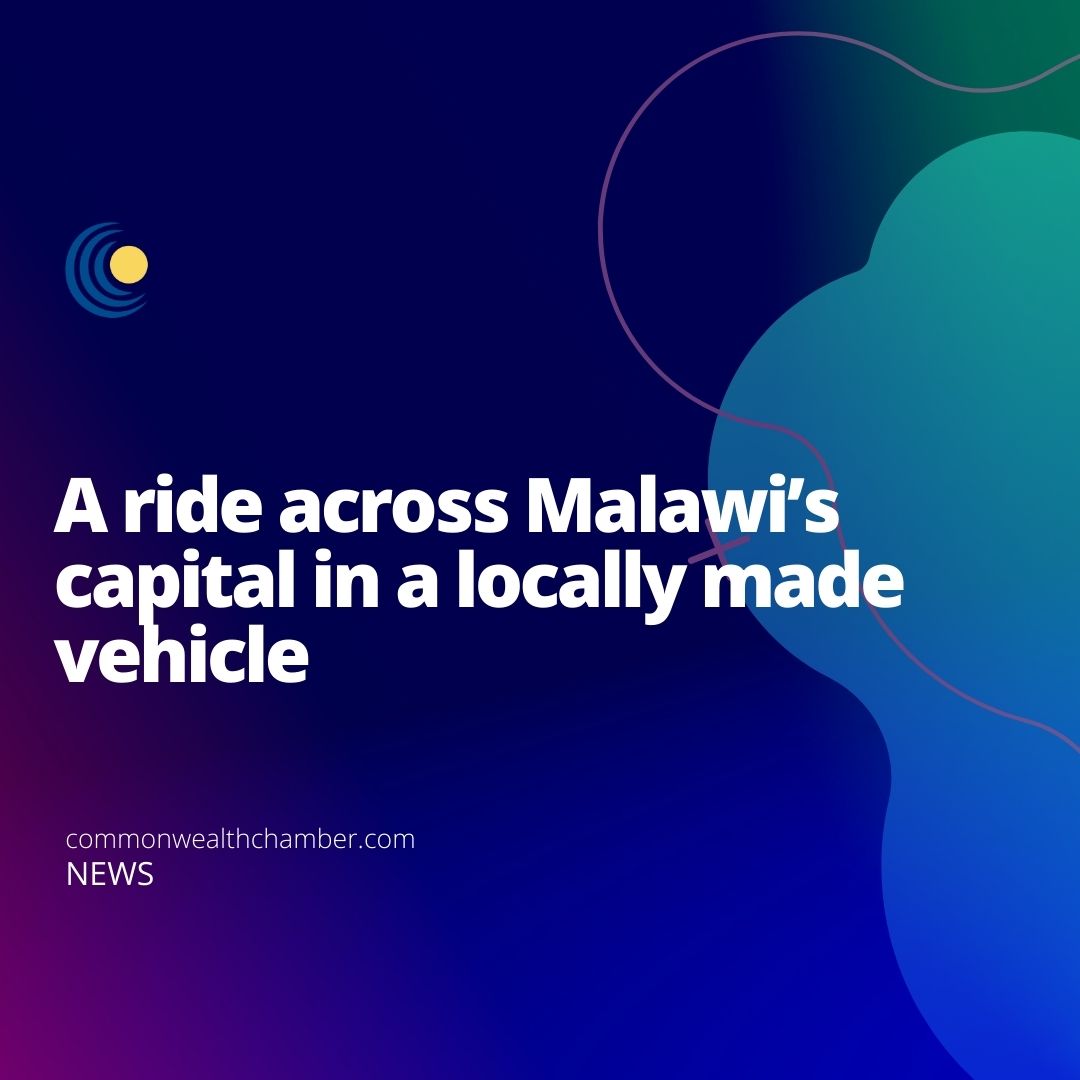 A ride across Malawi’s capital in a locally made vehicle