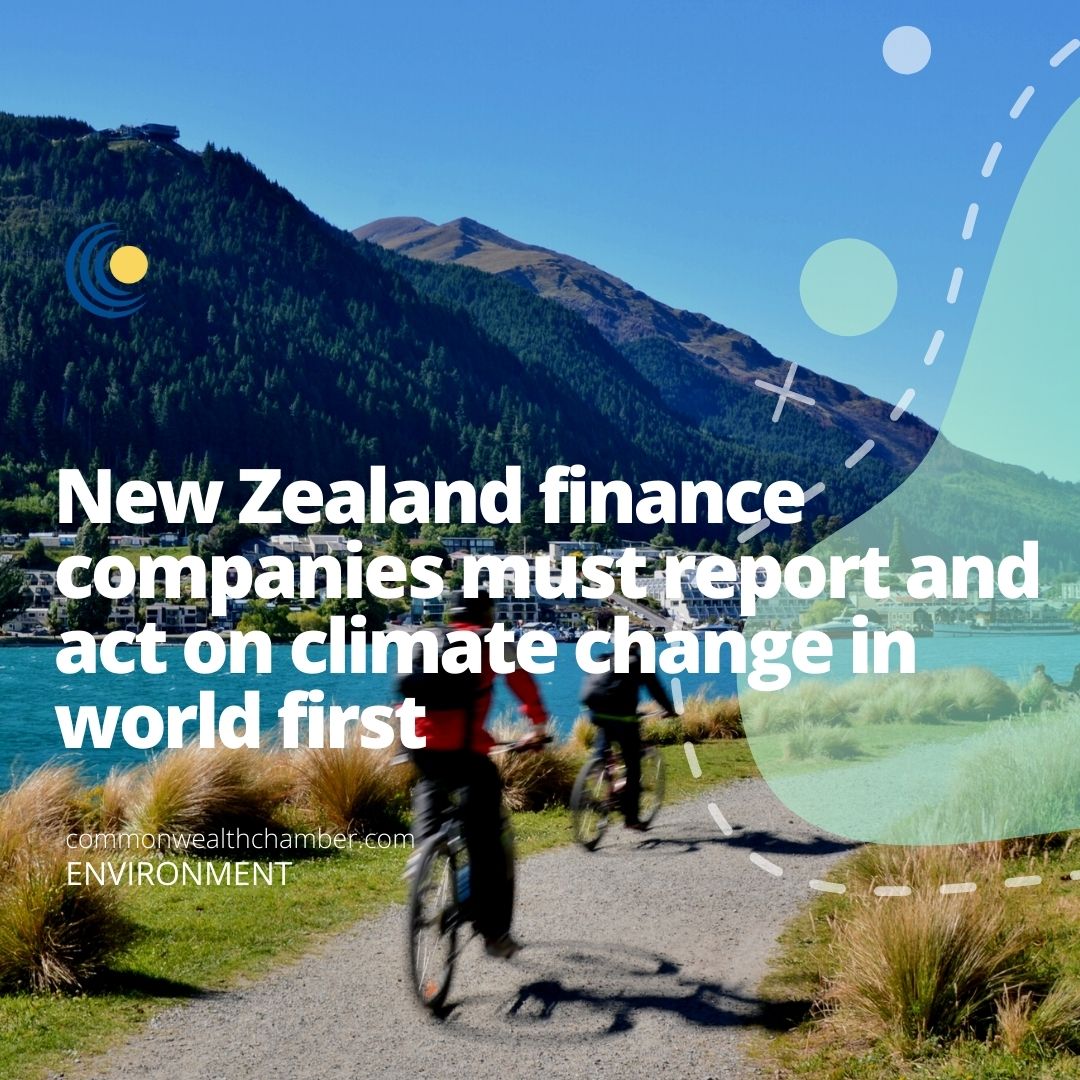 New Zealand finance companies must report and act on climate change in world first