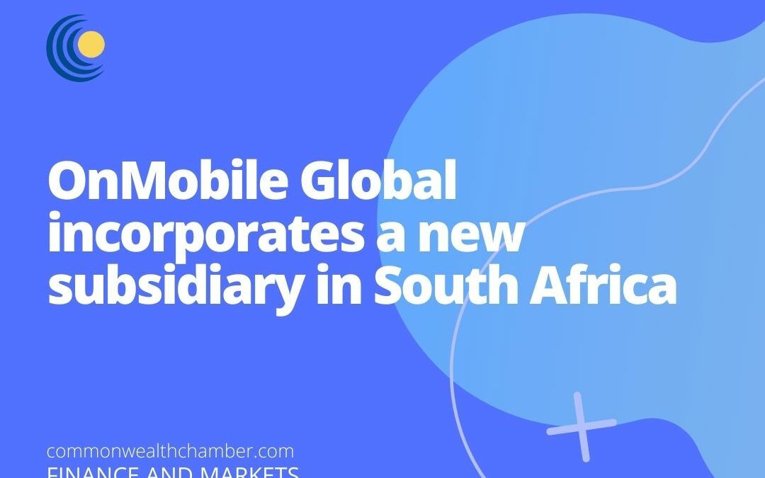 OnMobile Global incorporates a new subsidiary in South Africa