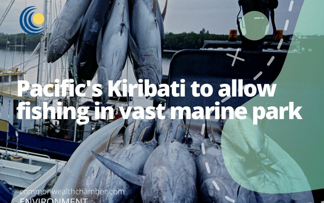 Pacific’s Kiribati to allow fishing in vast marine park