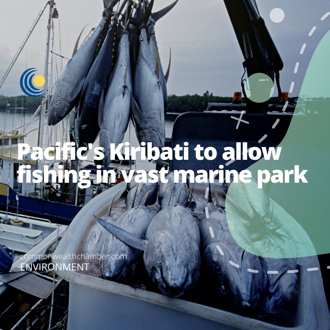 Pacific’s Kiribati to allow fishing in vast marine park