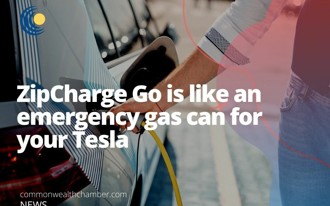 ZipCharge Go is like an emergency gas can for your Tesla