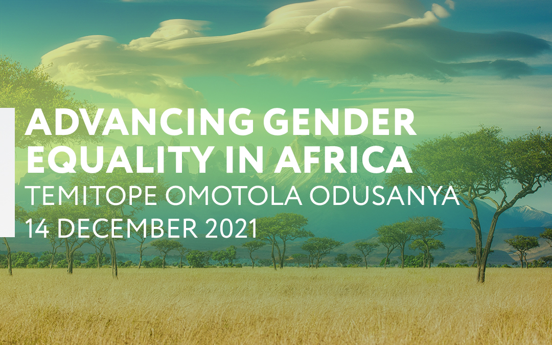 Advancing gender equality in Africa