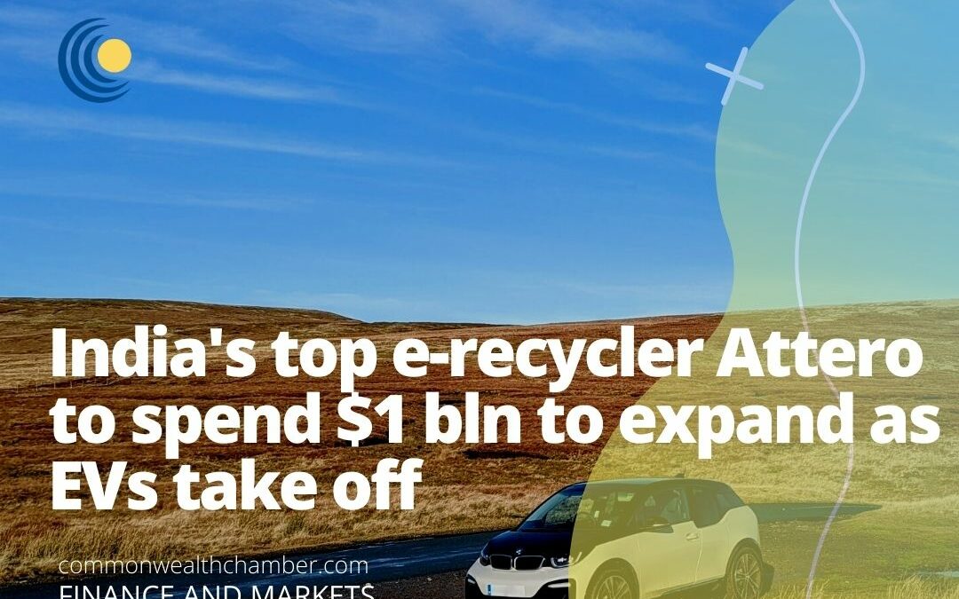 India’s top e-recycler Attero to spend $1 bln to expand as EVs take off