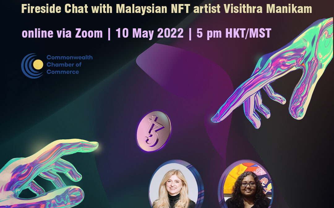 Join the fireside chat with Malaysian NFT artist Visithra Manikam