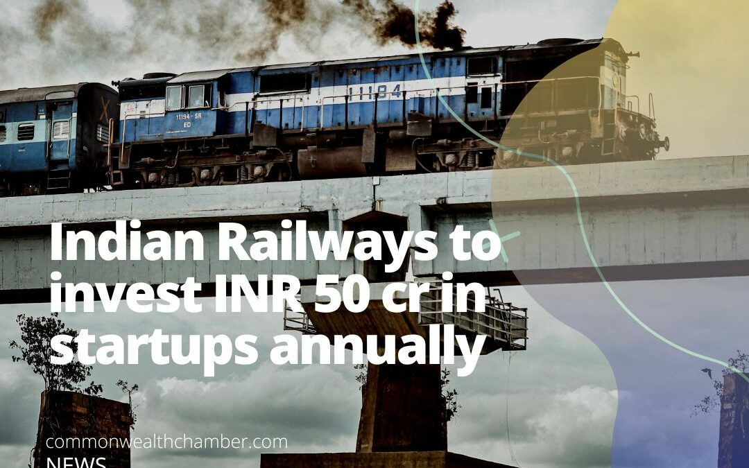 Indian Railways to invest INR 50 cr in startups annually