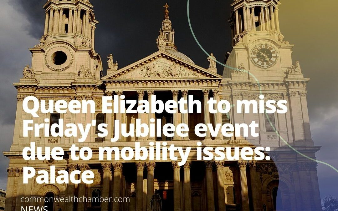 Queen Elizabeth to miss Friday’s Jubilee event due to mobility issues: Palace
