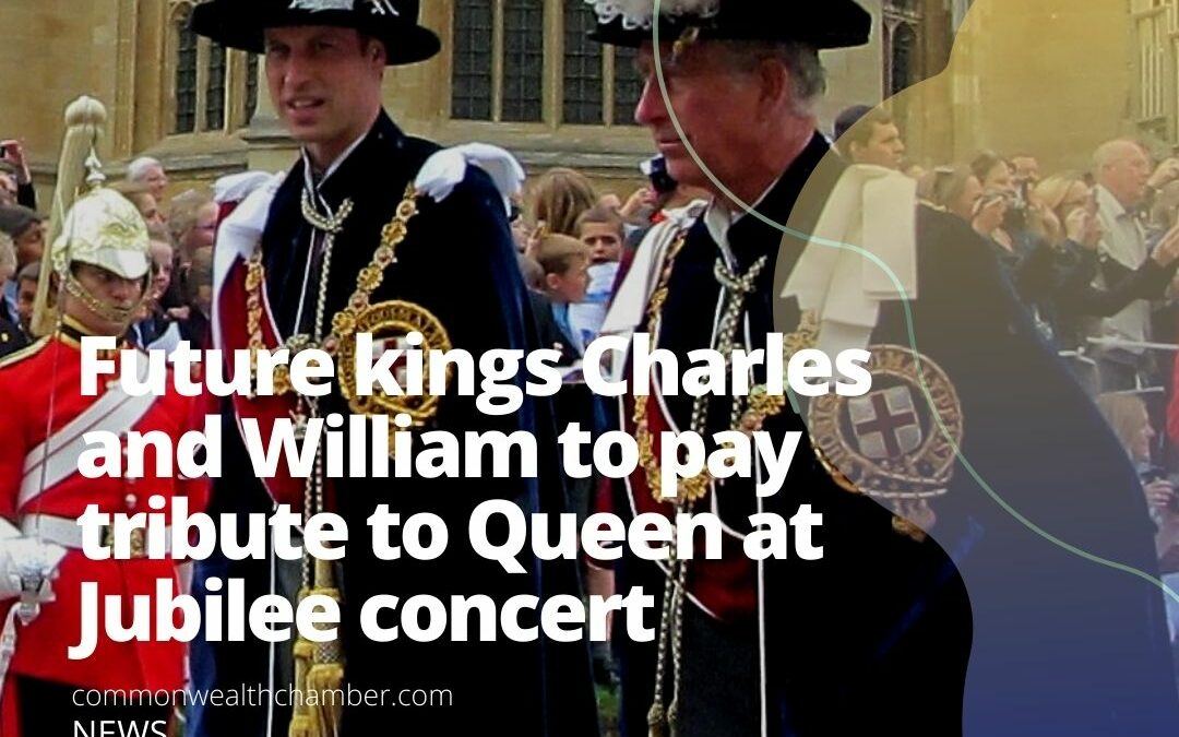 Future kings Charles and William to pay tribute to Queen at Jubilee concert