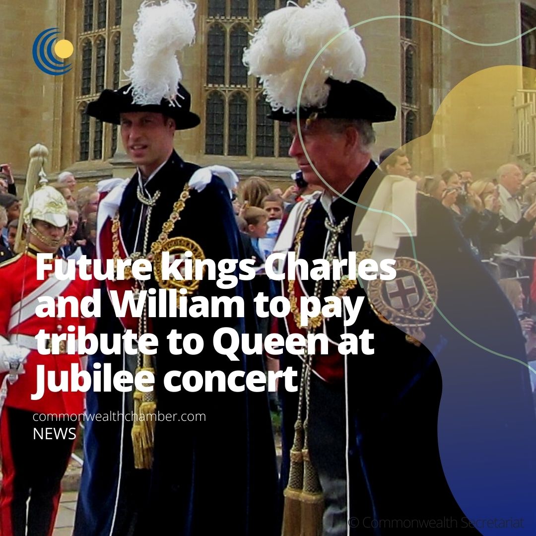 Future kings Charles and William to pay tribute to Queen at Jubilee concert