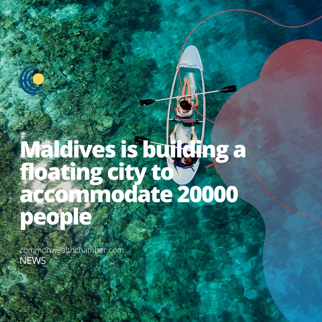Maldives is building a floating city to accommodate 20000 people