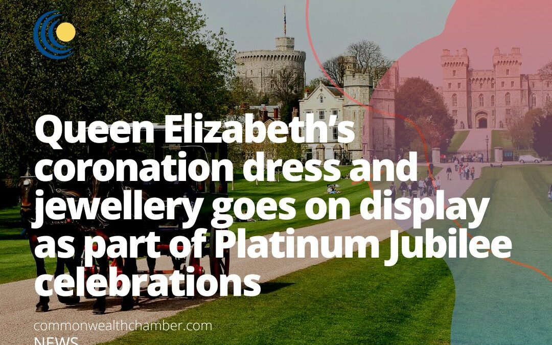 Queen Elizabeth’s coronation dress and jewellery goes on display as part of Platinum Jubilee celebrations