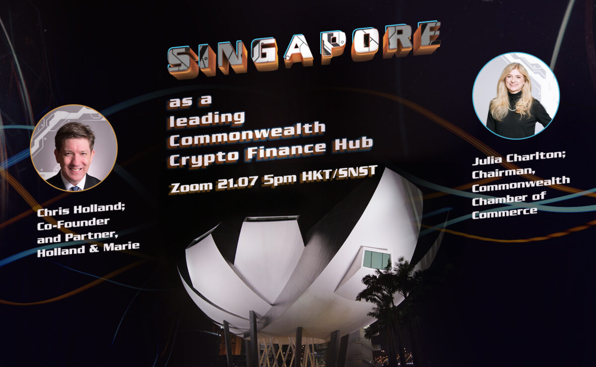 Singapore as a leading Commonwealth Crypto Finance Hub