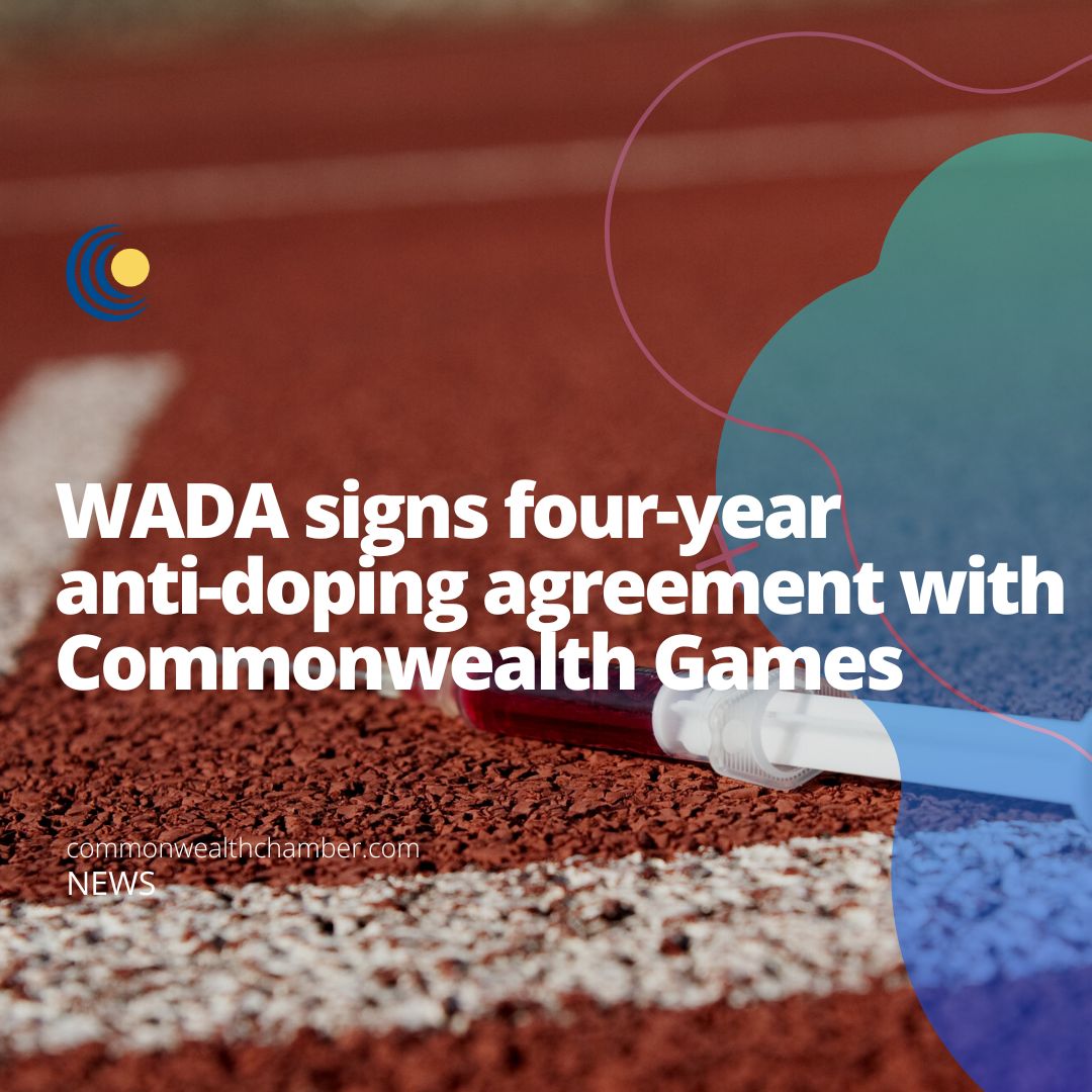 WADA signs four-year anti-doping agreement with Commonwealth Games