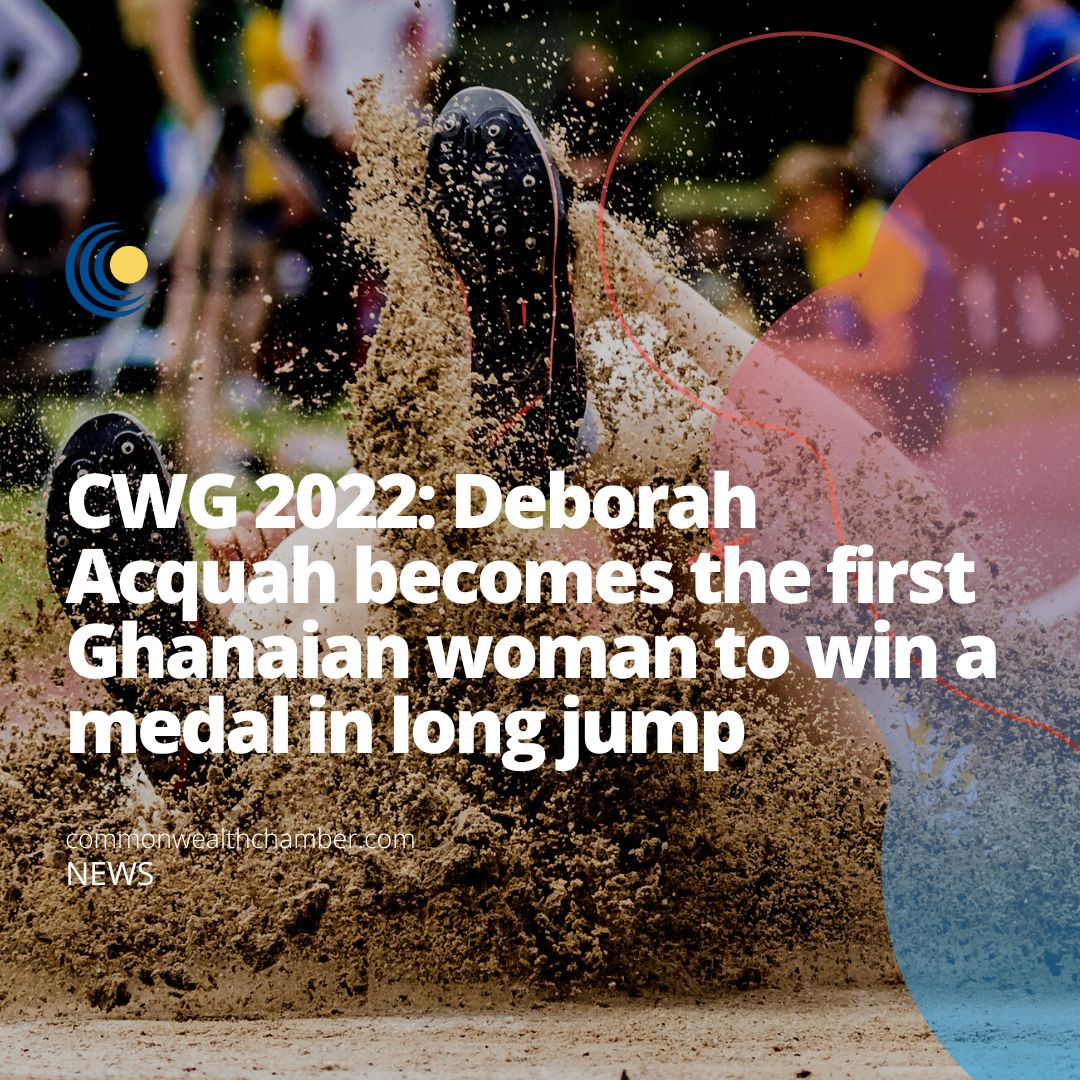 CWG 2022: Deborah Acquah becomes the first Ghanaian woman to win a medal in long jump