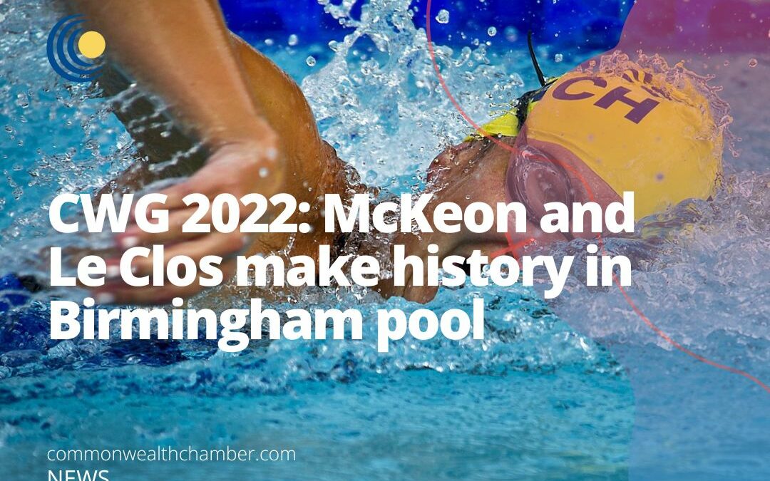 CWG 2022: McKeon and Le Clos make history in Birmingham pool