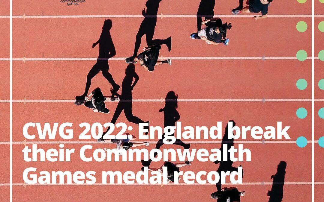 England break their Commonwealth Games medal record