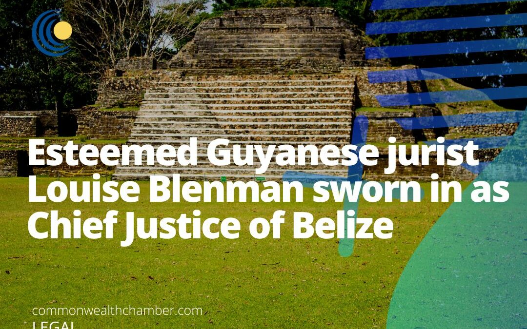 Esteemed Guyanese jurist Louise Blenman sworn in as Chief Justice of Belize