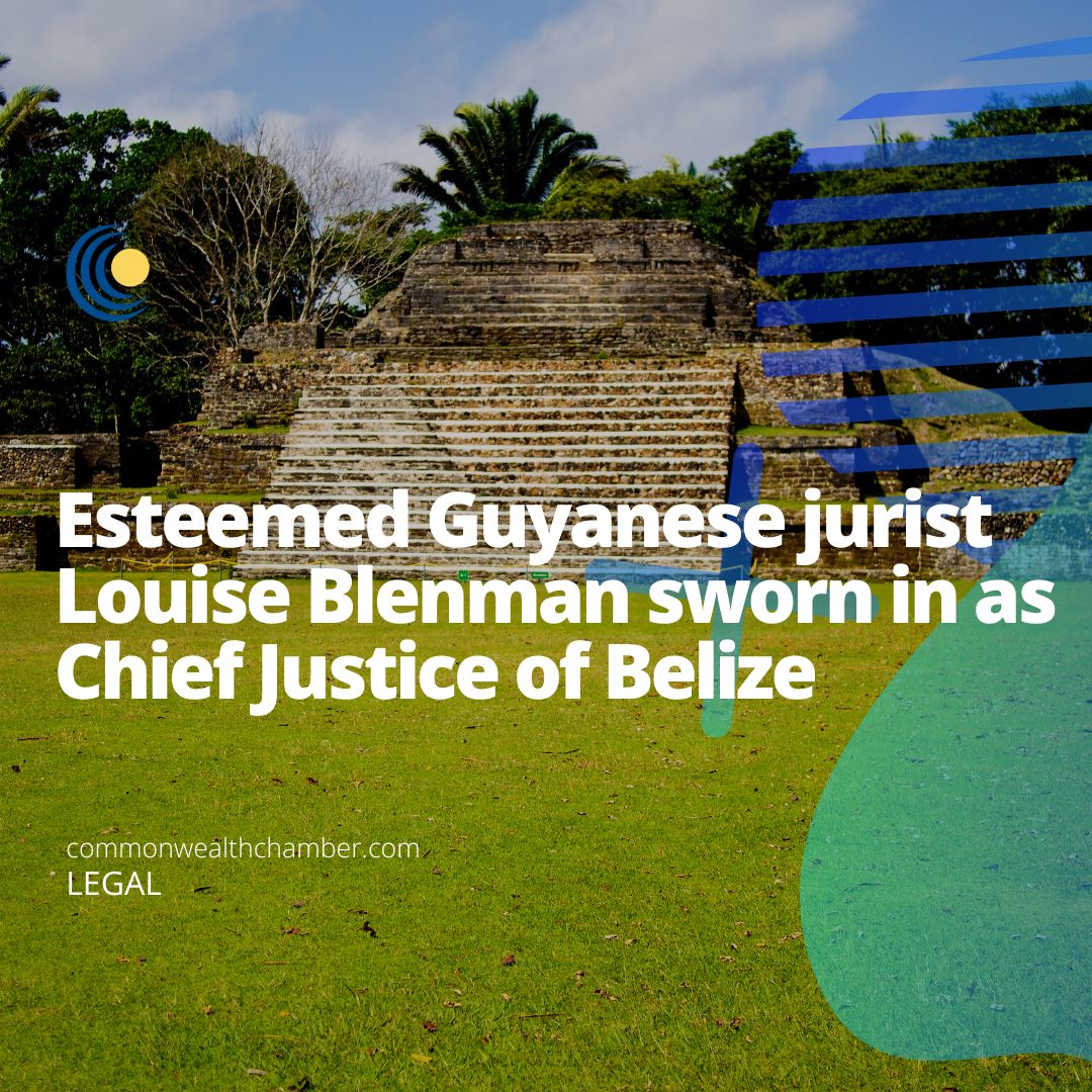 Esteemed Guyanese jurist Louise Blenman sworn in as Chief Justice of Belize