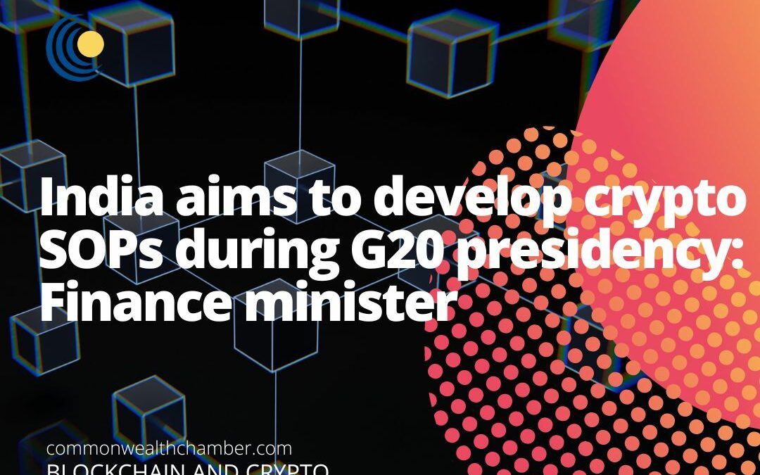 India aims to develop crypto SOPs during G20 presidency — Finance minister