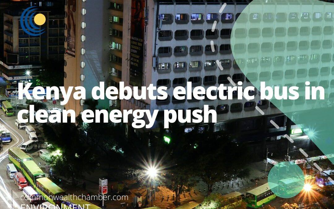 Kenya debuts electric bus in clean energy push