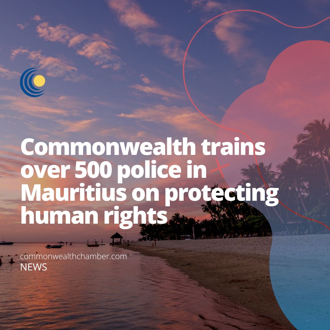 Commonwealth trains over 500 police in Mauritius on protecting human rights
