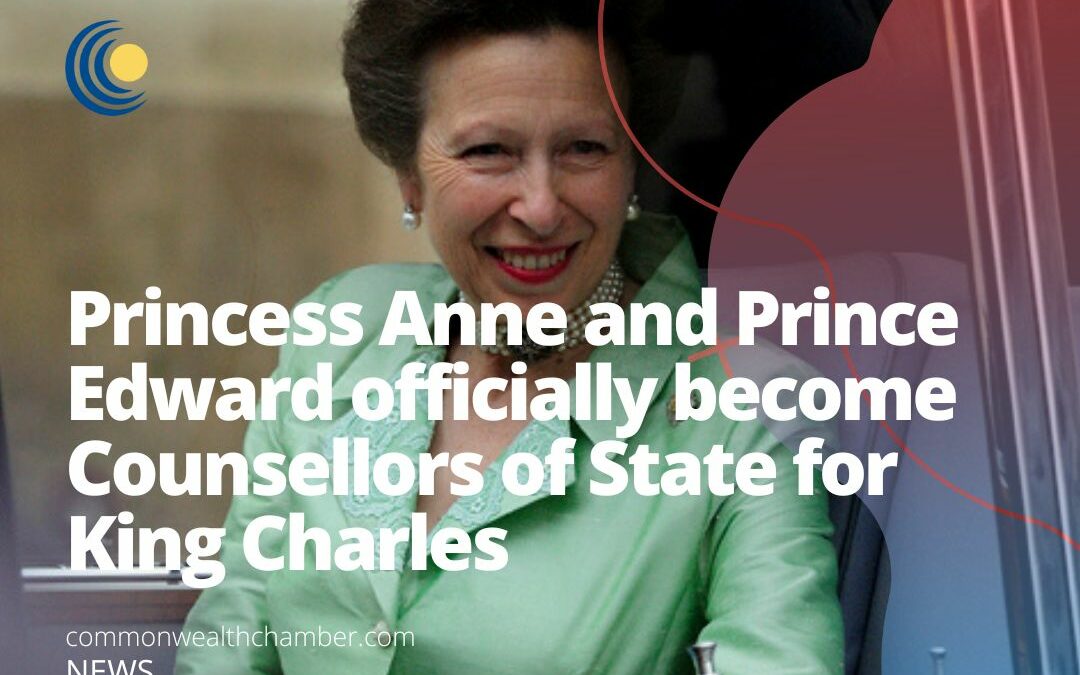 Princess Anne and Prince Edward officially become Counsellors of State for King Charles