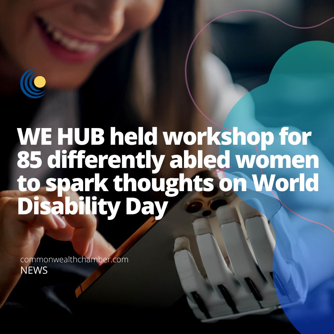 Women entrepreneurs platform WE HUB held workshop for 85 Differently abled women to spark thoughts on World Disability Day