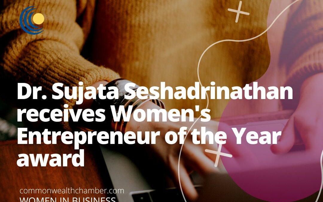Dr. Sujata Seshadrinathan receives Women’s Entrepreneur of the Year award