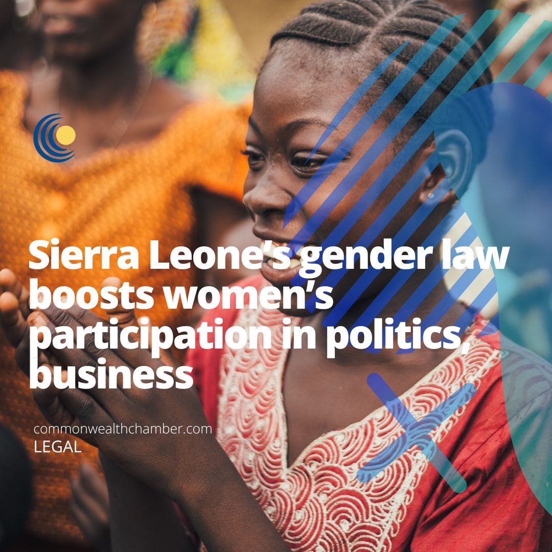Sierra Leone’s gender law boosts women’s participation in politics, business