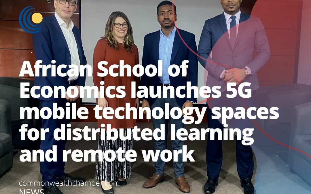African School of Economics launches 5G mobile technology spaces for distributed learning and remote work