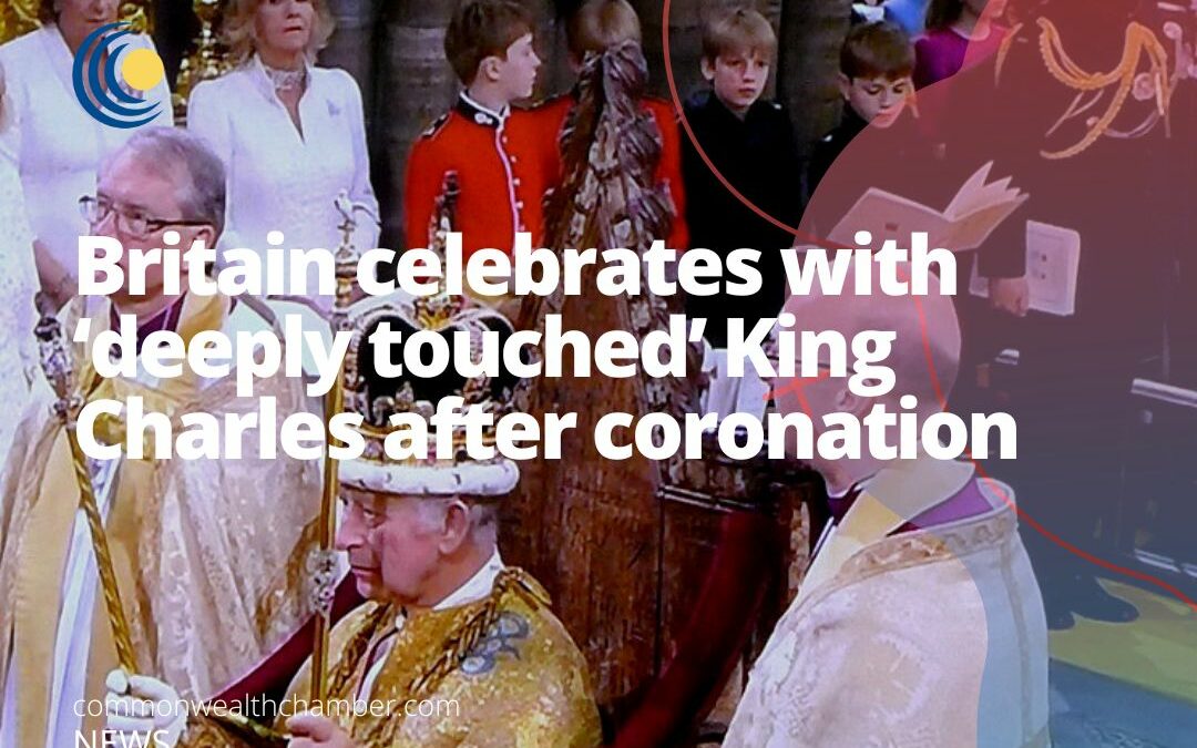 Britain celebrates with ‘deeply touched’ King Charles after coronation