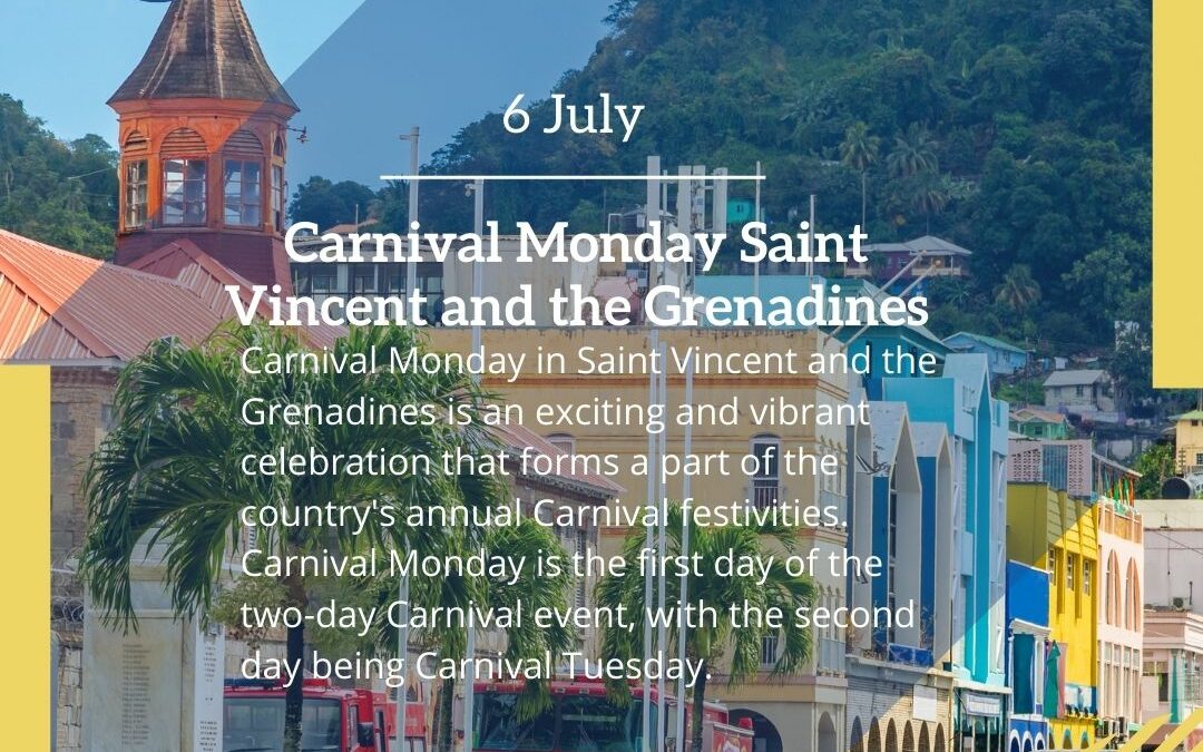 Carnival Monday Saint Vincent and the Grenadines