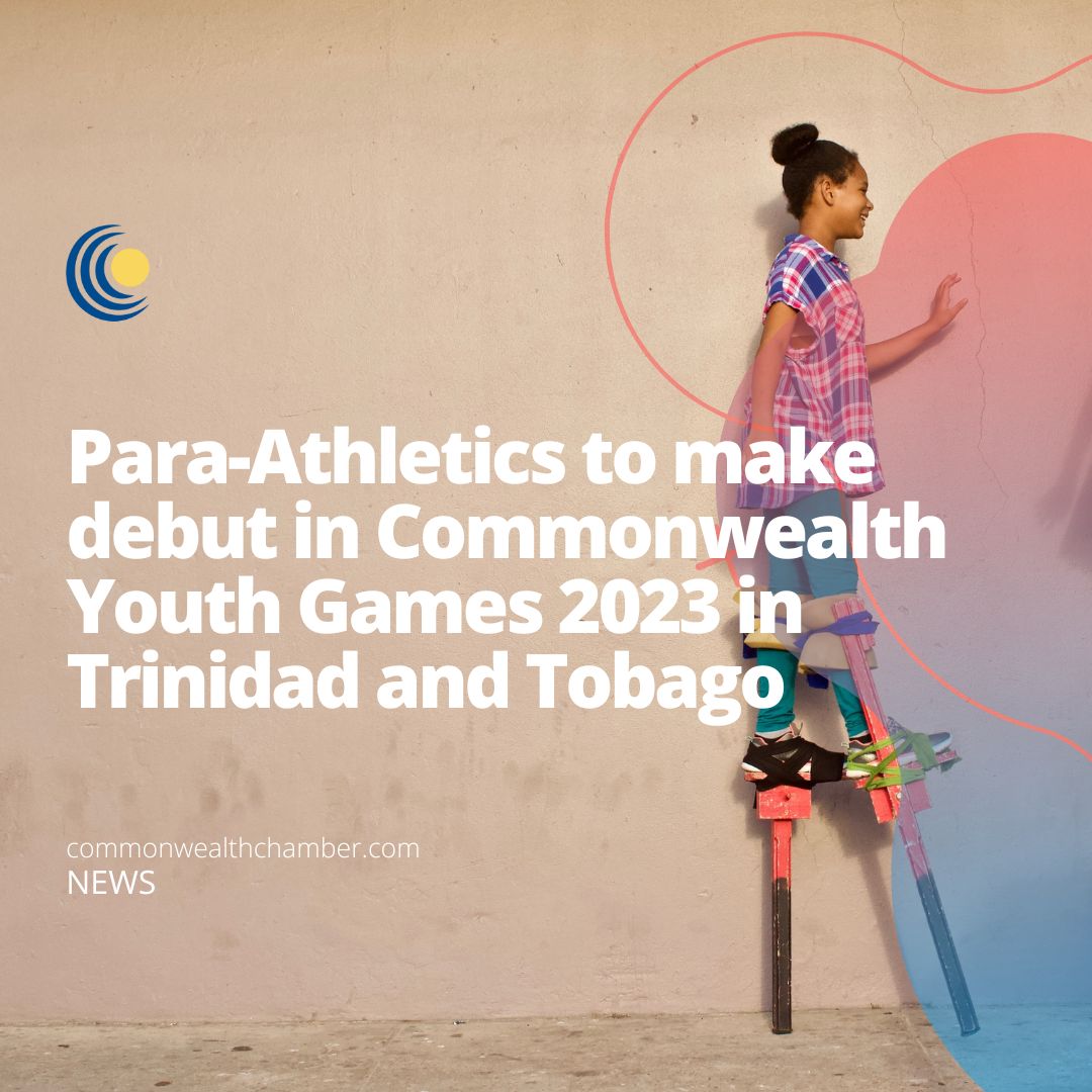 Para-Athletics to make debut in Commonwealth Youth Games 2023 in Trinidad and Tobago