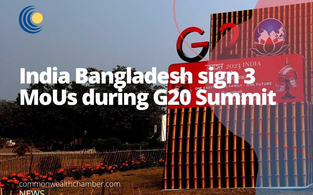 India Bangladesh sign 3 MoUs during G20 Summit