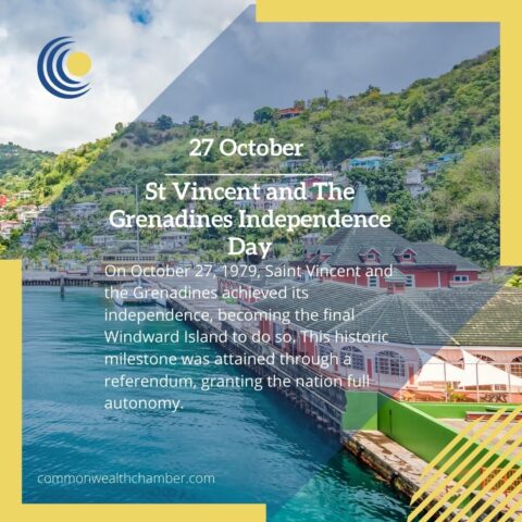 St Vincent and The Grenadines Independence Day - Commonwealth Chamber