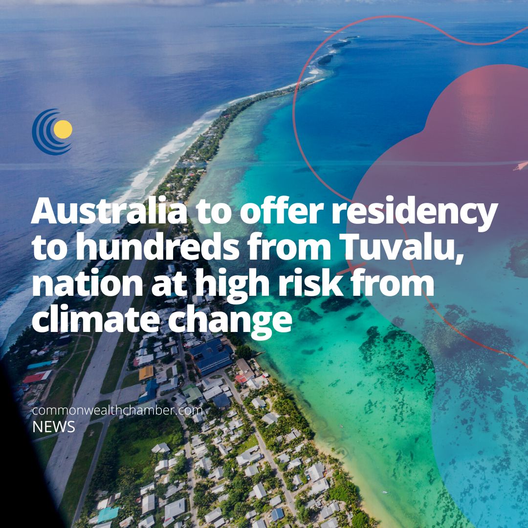 Australia to offer residency to hundreds from Tuvalu, nation at high risk from climate change