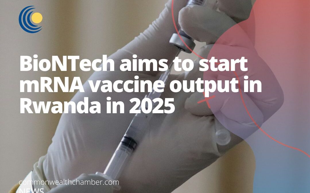 BioNTech aims to start mRNA vaccine output in Rwanda in 2025