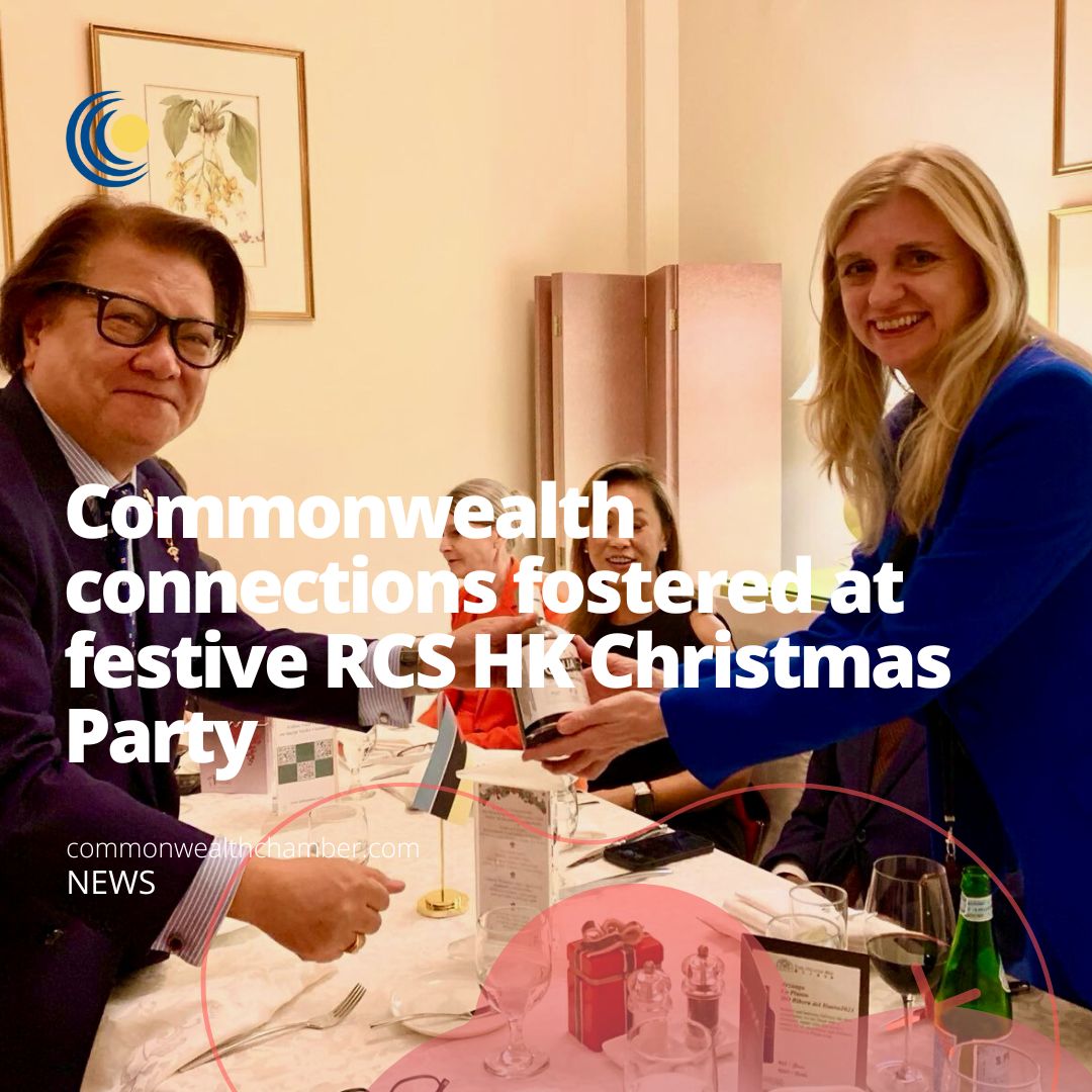 Commonwealth connections fostered at festive RCS HK Christmas Party