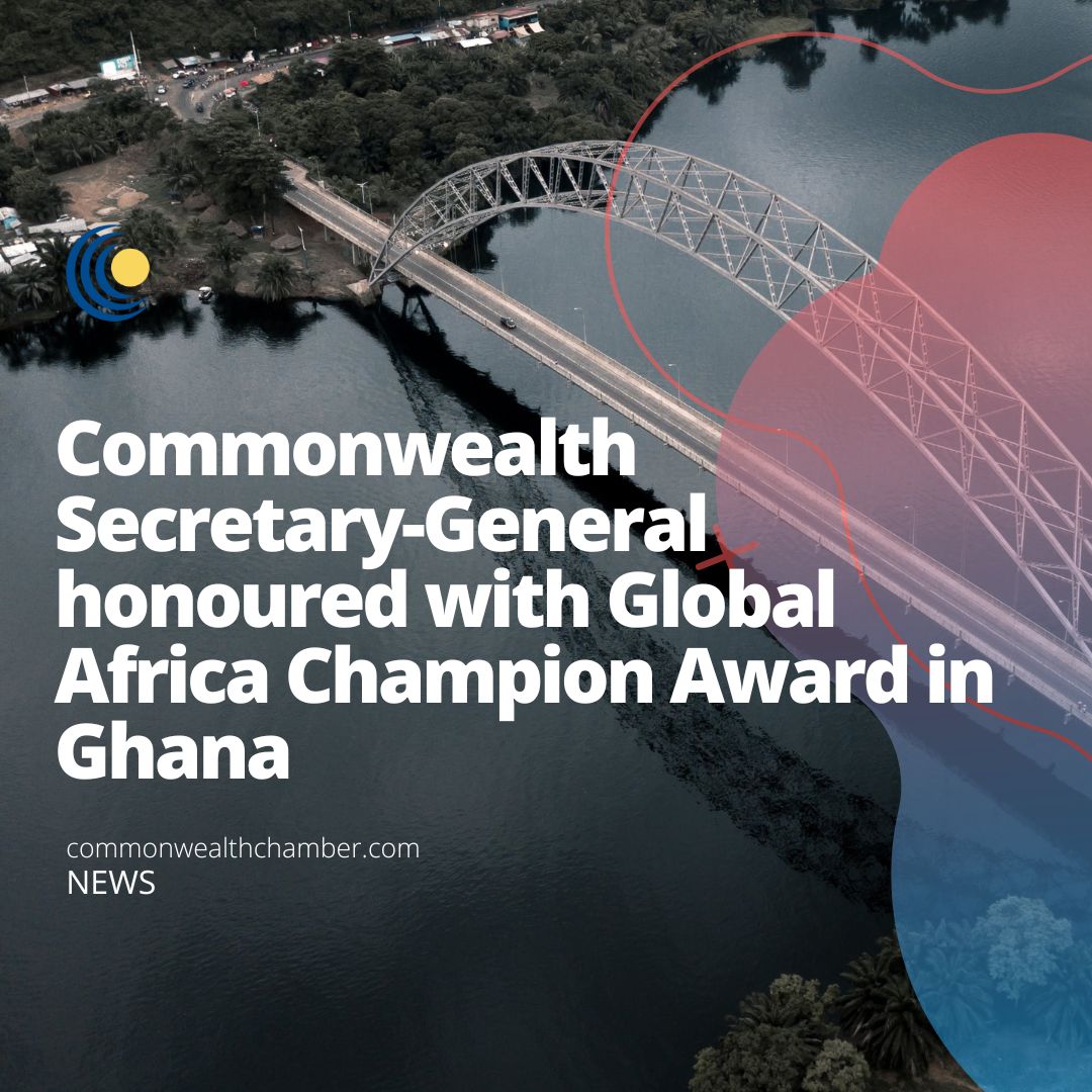 Commonwealth Secretary-General honoured with Global Africa Champion Award in Ghana