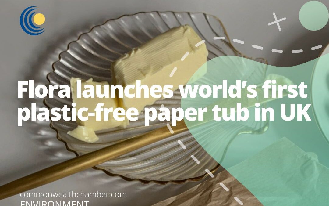 Flora launches world’s first plastic-free paper tub in UK