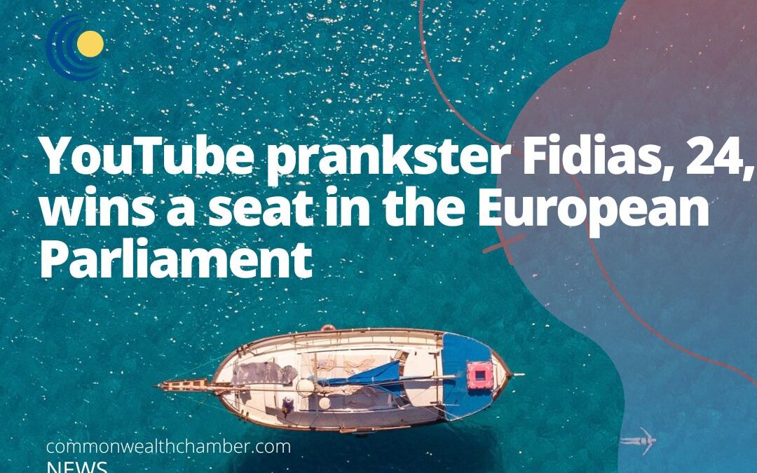 YouTube prankster Fidias, 24, wins a seat in the European Parliament