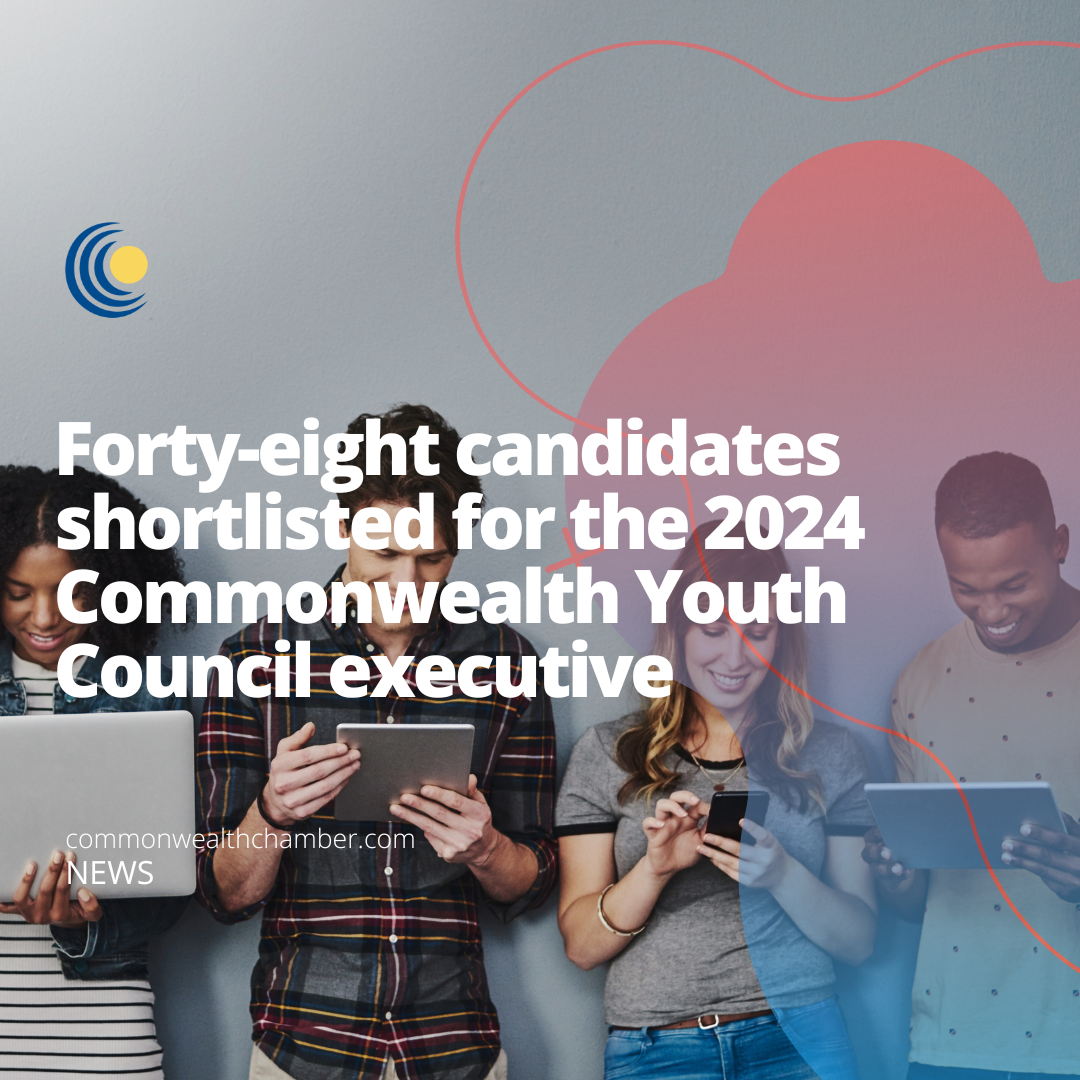 Forty-eight candidates shortlisted for the 2024 Commonwealth Youth Council executive