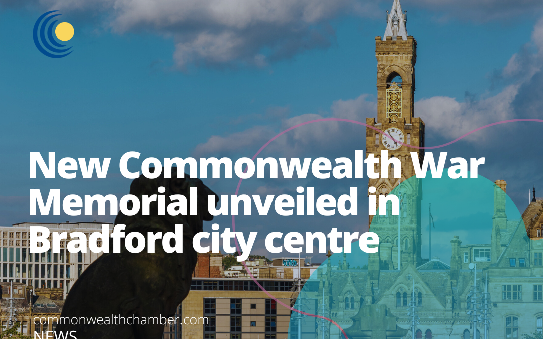 New Commonwealth War Memorial unveiled in Bradford city centre