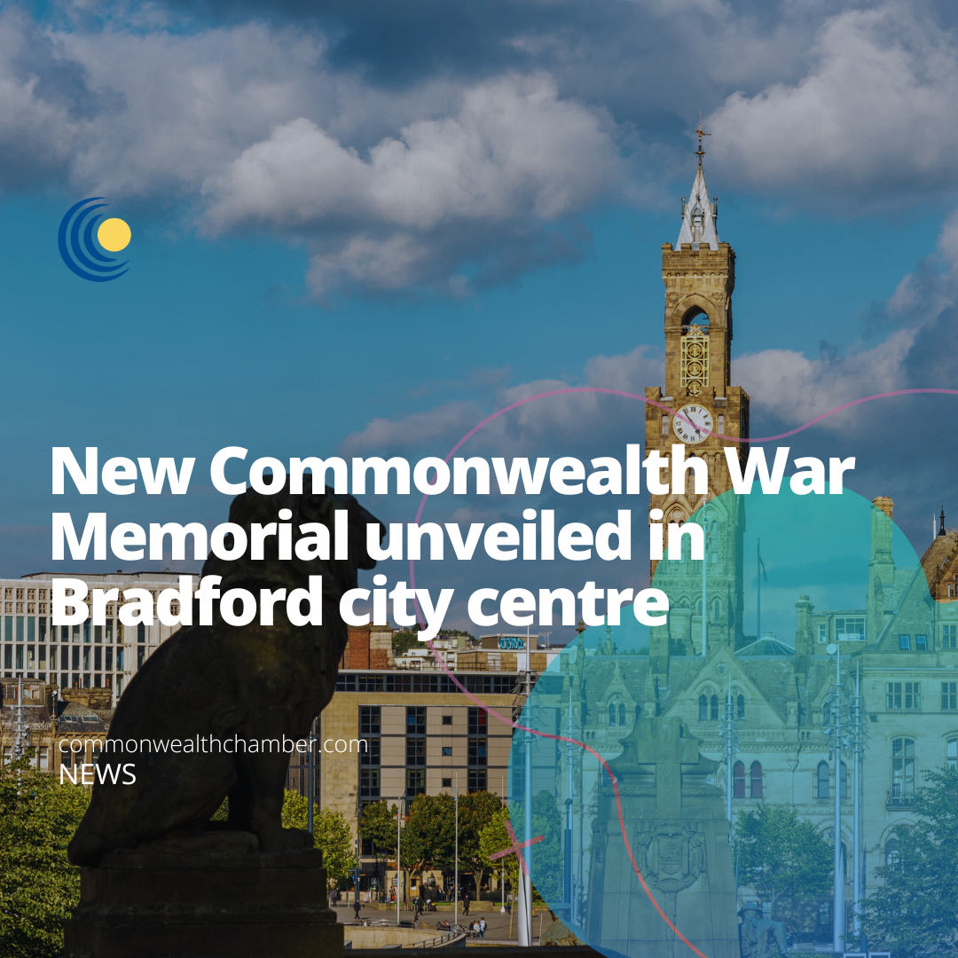 New Commonwealth War Memorial unveiled in Bradford city centre