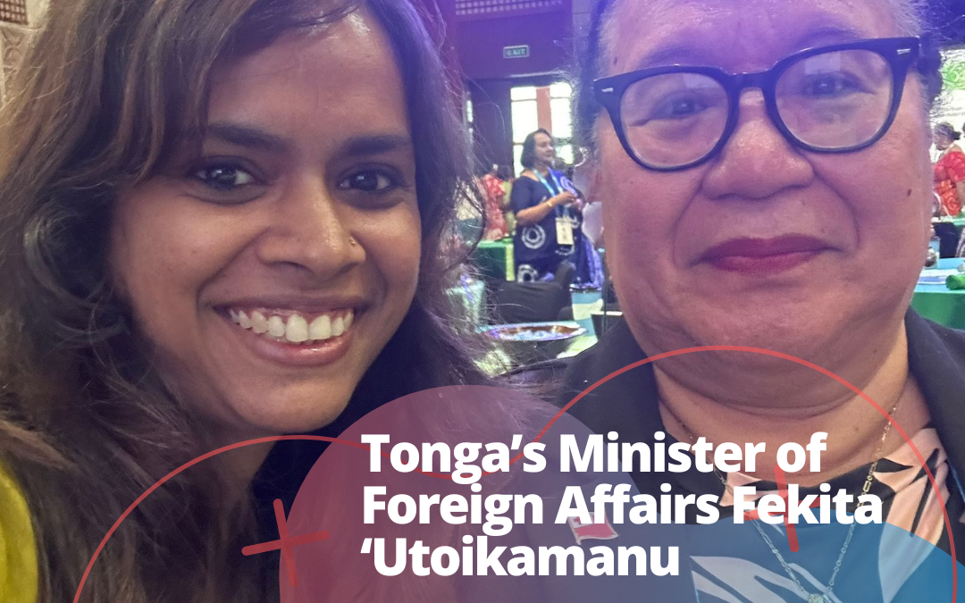 Commonwealth Chamber of Commerce’s Ankita Yadav meets Tonga’s Minister of Foreign Affairs and Samoa’s Deputy Prime Minister at CHOGM 2024